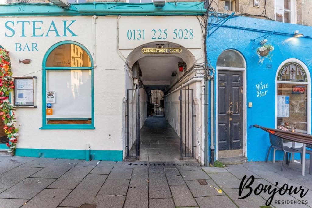 Spacious 2Br-1Ba - Grassmarket - Free Parking By Bonjour Residences Edinburgh Bagian luar foto